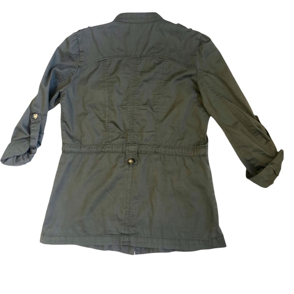 Fashion Army Green Army Jacket 100% Cotton - Picture 4 of 13